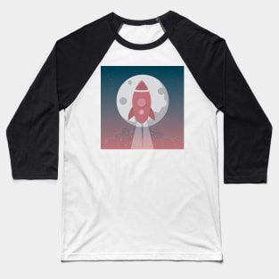 Scheduled Rocket Launch I Science Baseball T-Shirt